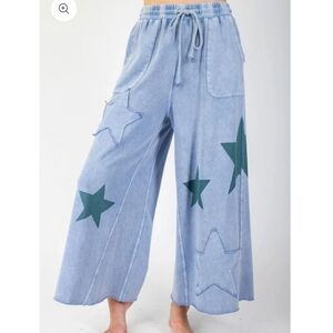 Three Bird Nest Wishful Thinking Boho Wide Leg Pants M